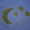 library moon stars maquette